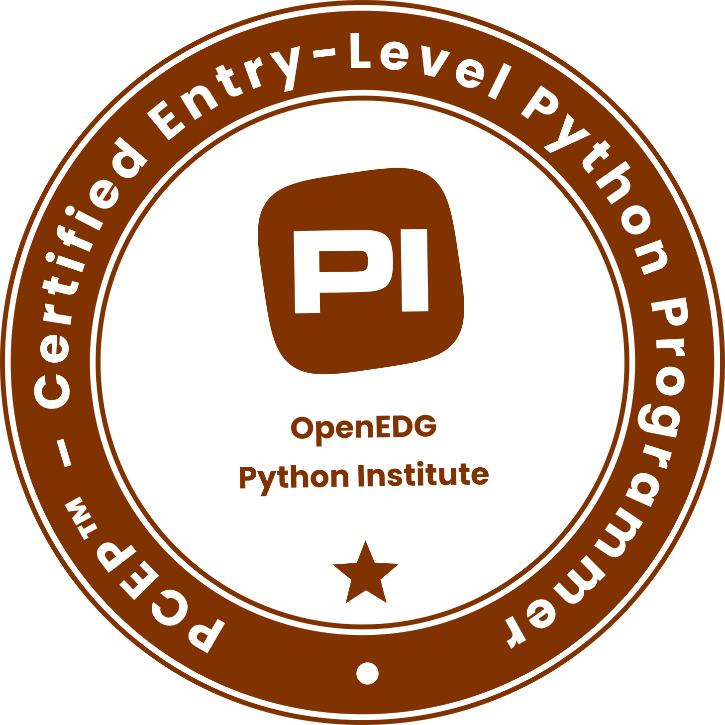 PCEP™ – Certified Entry-Level Python Programmer