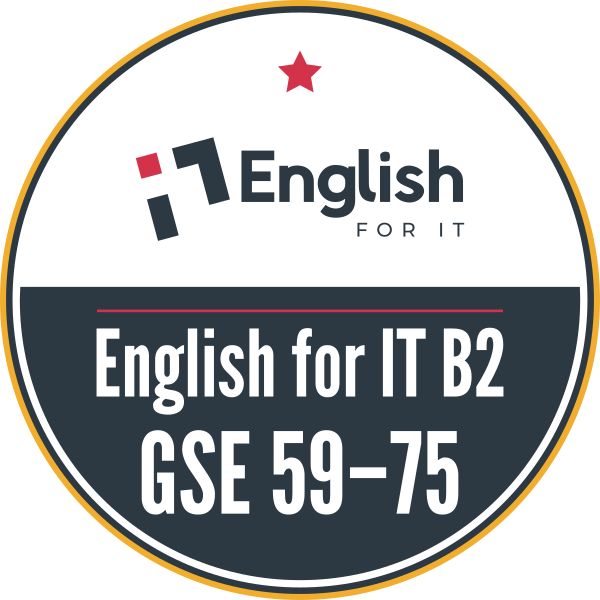 English for IT B2 (GSE 59–75) Certification