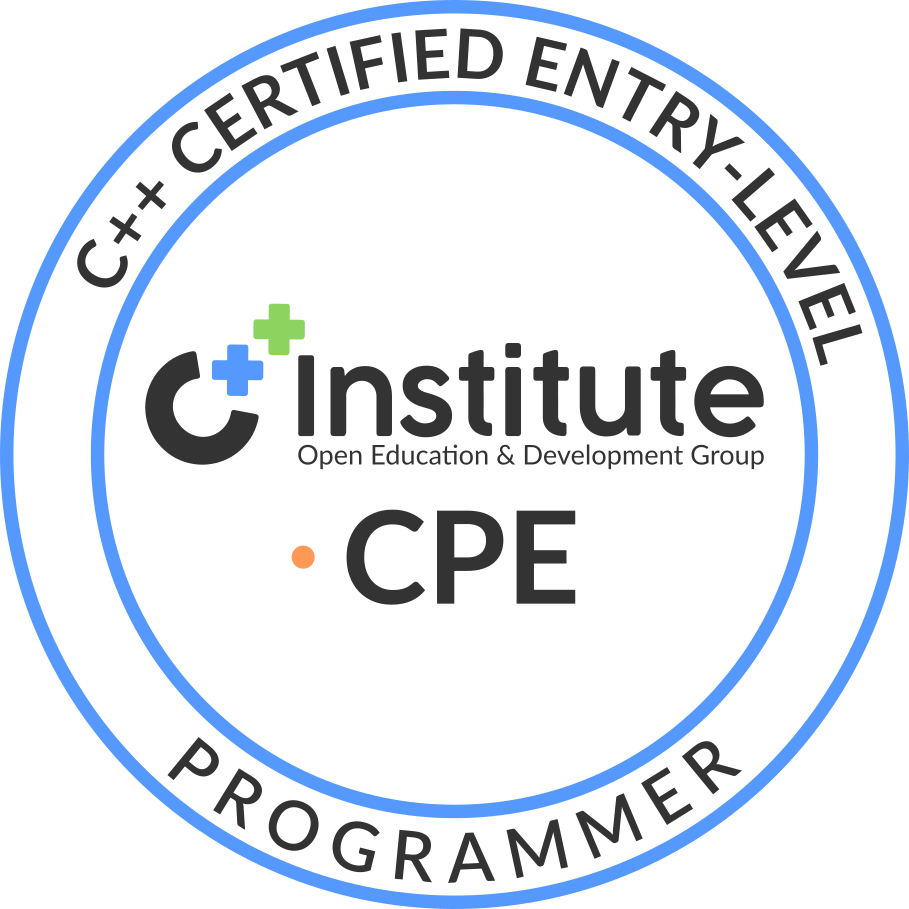 CPE™ – C++ Certified Entry-Level Programmer