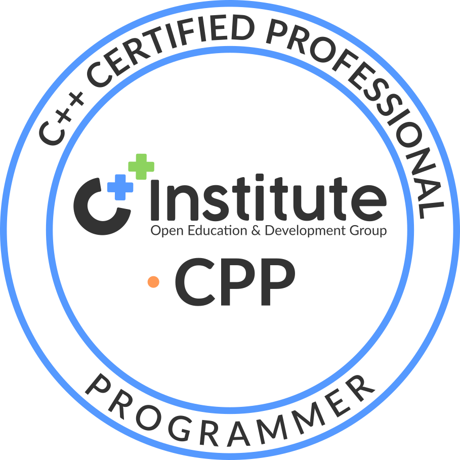 CPP™ – C++ Certified Professional Programmer