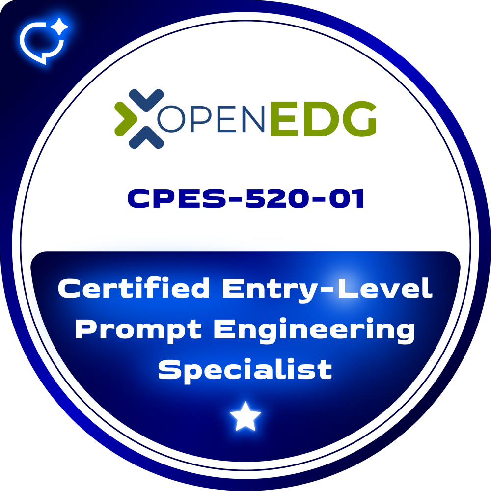 CPES™ – Certified Entry-Level Prompt Engineering Specialist