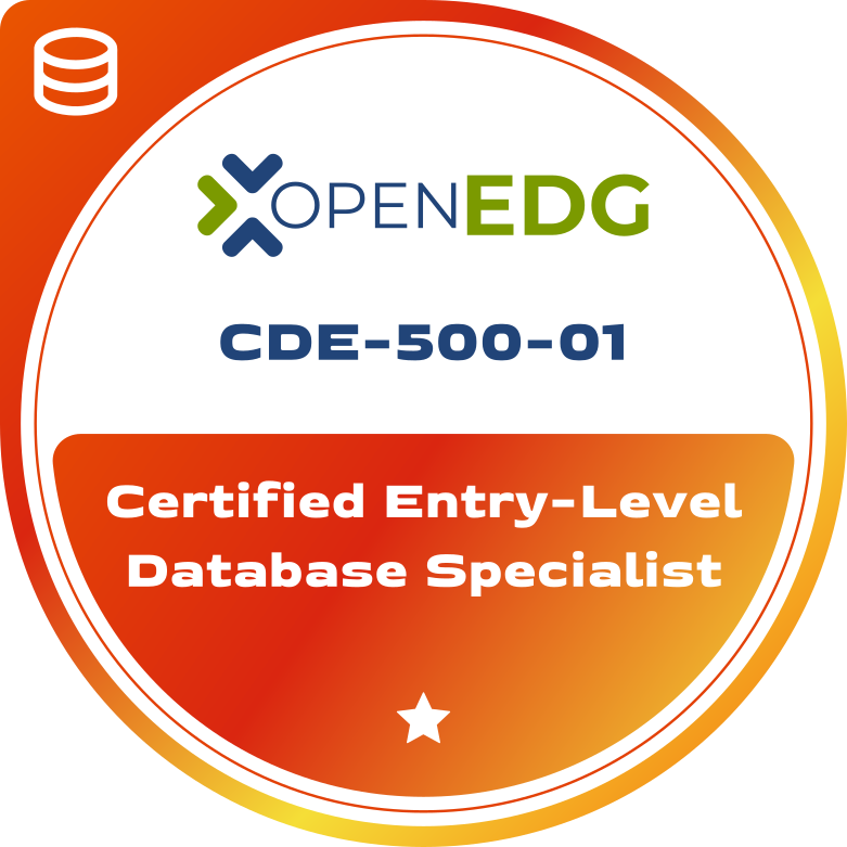 CDE™ – Certified Entry-Level Database Specialist